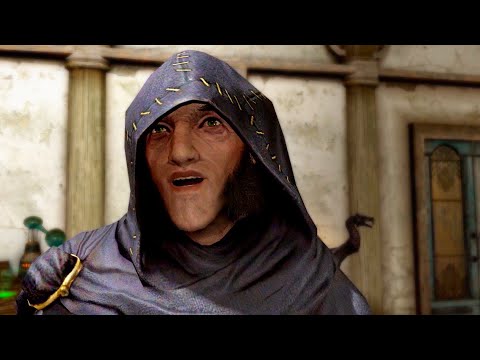 Speak with Farengar first time on high level. Skyrim Anniversary Edition