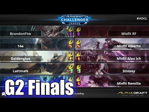 Misfits vs Frank Fang Gaming | Game 2 Finals AlphaDraft Challenger League | MSF vs FFG G2 ADCL