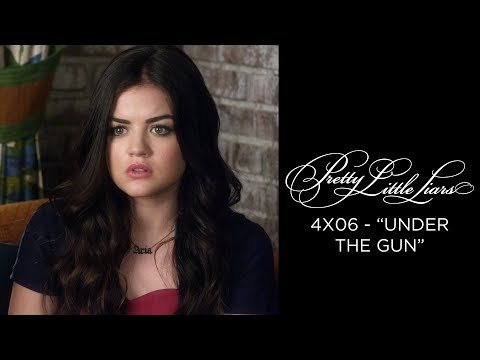 Pretty Little Liars - Emily Tells Aria & Spencer About Hanna & The Gun - "Under The Gun" (4x06)