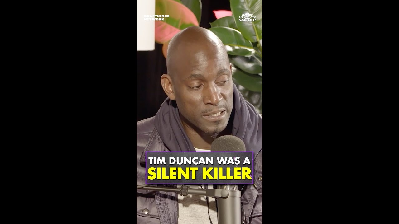 Tim Duncan’s polite trash talk had KG LOSING IT 😭
