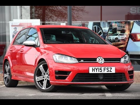 Used Volkswagen Golf 2.0 TSI R 5dr Red 2015
