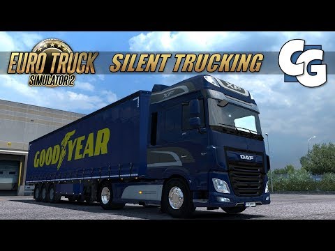 Silent Trucking - DAF XF E6 - Taranto to Rome - ETS2 (No Commentary)