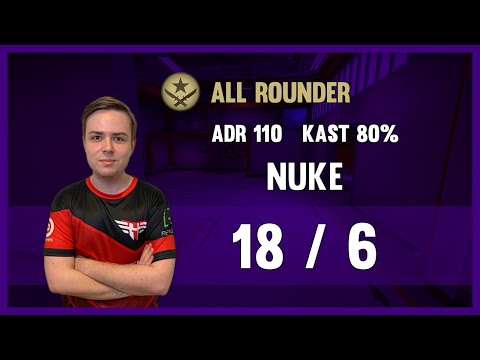 POV sjuush (18/6) vs Astralis, Nuke, T Side (CS:GO POV's #13)