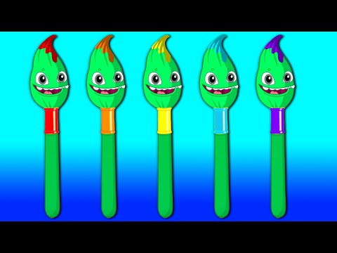 Aprenda os cores em português com Groovy o Marciano -  Desenhos Animados