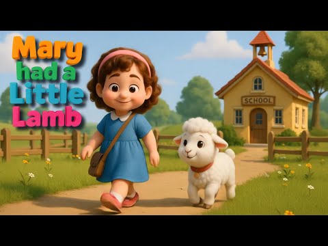 Mary had a Little Lamb | Nursery Rhymes & Kids Songs #003