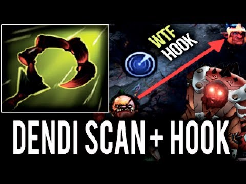 Dendi [Pudge] 7k vs 9k MMR - Scan & Blind Hook Dota 2