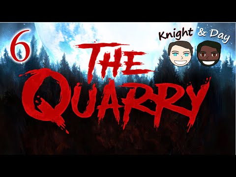 Let's Play The Quarry Blind Couch Co-op Walkthrough Part 6 - Nick's Secret (He's a Giraffe Demon)