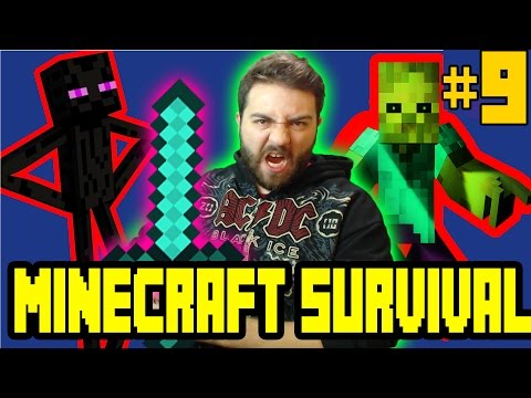 Minecraft Survival Bölüm 9 - Slime Tarlası Yapıyoruz  [ 1.10.2 ] /w Gitaristv /w T.E.O /w Eso
