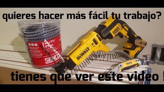 atornillador para tablaroca/durlock/paneles de yeso DeWALT DCF620D2  Y aditamento  DCF6201