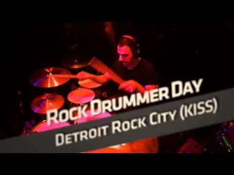 Rock Drummer Day - Lucas Hernandez plays Intro+Detroit Rock City