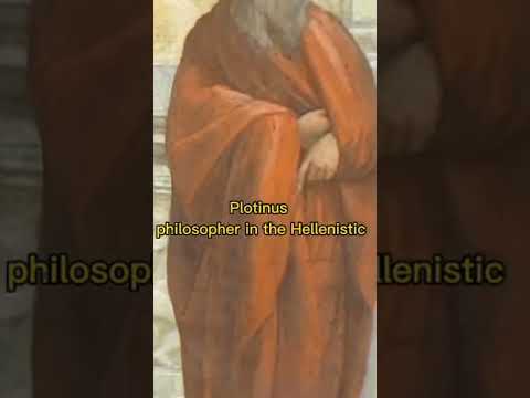#Plotinus #philosopher in the Hellenistic  Roman Egypt#Shorts