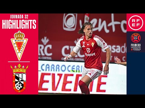 Resumen #PrimeraFederación | Real Murcia CF 1-1 AD Ceuta FC | Jornada 32 | Temporada 2024/25
