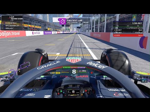 F1 22 Baku World Record 1.38.087 + Setup
