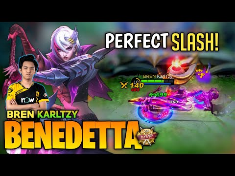 MVP PLAY! Benedetta Collector Skin Perfect Slash [ BREN Karltzy Benedetta] - Mobile Legend