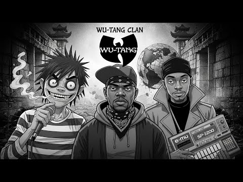 Wu-Tang Clan Style  – Psycho Album Mix | Gorillaz Inspired AI Remix | Trip-Hop, Alt Hip-Hop