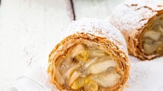 מתכון לשטרודל תפוחי עץ דל קלוריות