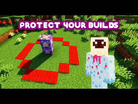 Easy Grief Protection in Minecraft - Command Block Tutorial 1.20.1 Spawn / Build Protection w/ Teams