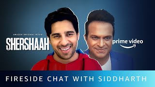 Shershaah: Fireside Chat with Sidharth Malhotra | Amazon Prime Video | 5 PM, 15th August