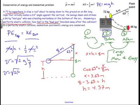Ballistic Pendulum-Type Physics Challenge Problem