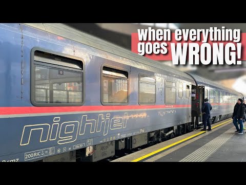 Surviving a NIGHTMARE Sleeper Train – Nightjet from Milan to Vienna