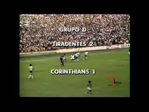 Tiradentes PI 2 x 1 Corinthians - Campeonato Brasileiro 1983