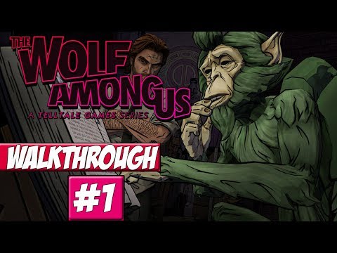 The Wolf Among Us Episode 1: Faith Walkthrough Ep.1 w/Angel - Ruffin Around!