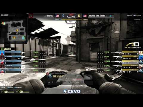 EnemyGG vs CLG Game 1 (CEVO-P CS:GO Season 8) - Vansilli & Dust