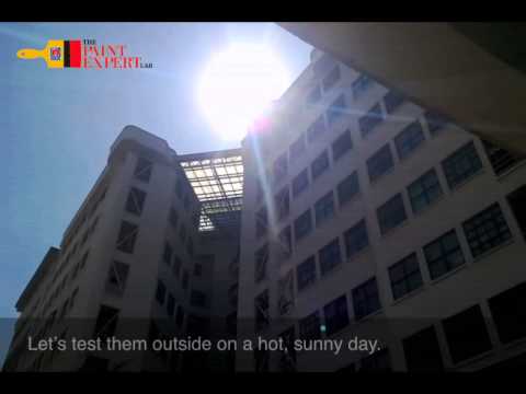 Reflects Heat?Nippon Weatherbond Solareflect Put To The Test - Paint Expert Lab