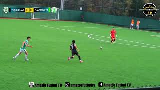 TFF İstanbul Süper Amatör Lig YEŞİLILGAZ - KÜÇÜKAYASOFYA Maç Özeti