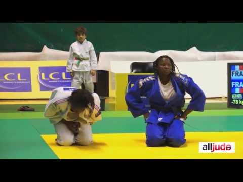MALONGA Madeleine (FRA) - CAMARA Samah Hawa (FRA) / European Cup Juniors Lyon 2013 / -78kg