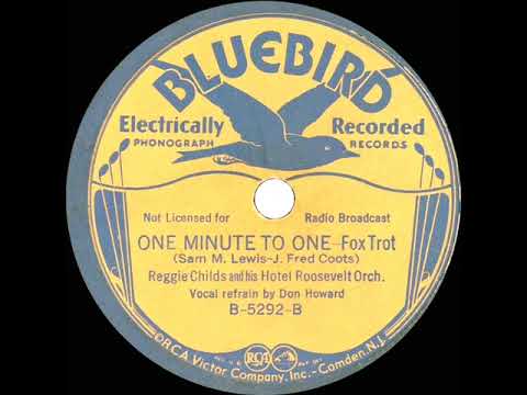 1933 Reggie Childs - One Minute To One (Don Howard, vocal)
