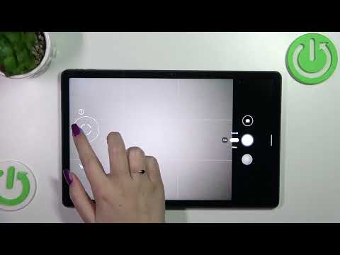 Lenovo TAB M11 Plus - How to Enable & Disable Camera Timer | Live Time on Video Recording