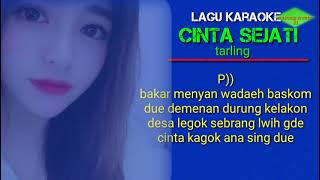 Download lagu CINTA SEJATI lagu karaoke tanpa vokal cowok.. mp3