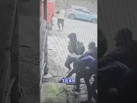 TERRIFYING kidnapping caught on CCTV in Bradford