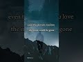 Love heals all wounds in time,