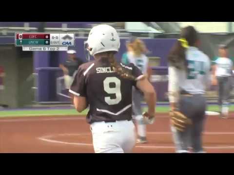 Softball #CAAChamps Game 6 Highlights | #5 College of Charleston 4, #4 UNCW 0