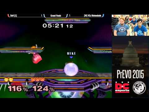PrEVO 2015 - GF - VGz | Nintendude (Ice Climbers, Peach) vs DoH (Peach)