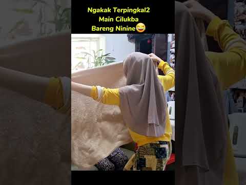 NGAKAK Terpinkal2 Playing Cilukba With Grandma, Like a Bocil😂