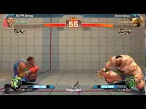 EG| PR Balrog (Balrog) vs Snake Eyez (Zangief) LANHAMMER 2013 AE Top 16 Winners Bracket
