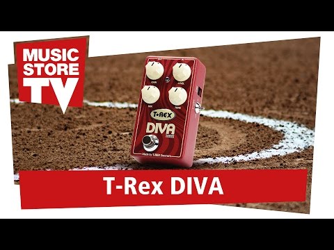 T-Rex Diva guitar distortion effect // Review + Sound Demo