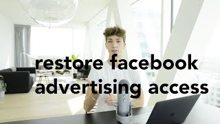 Recover Facebook Advertising Access | Ads Manager Account Restricted