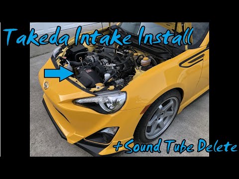 AFE Power Takeda Intake Install and Sound Tube Delete | FRS/BRZ/GT86