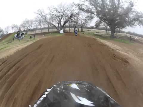 Carter Halpain 450 B Texas Winter Series Freestone Raceway. GOPRO