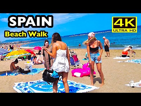 Beach Walk Spain - Barcelona Beach, and Costa Brava