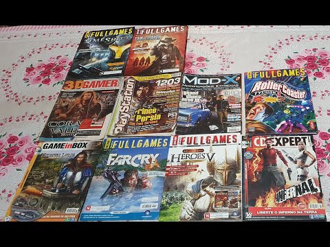Nostalgia das revistas com jogos!
