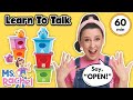 Learn To Talk With Ms Rachel Toddler Learning Video Learn Colors Numbers Emotions Feelings