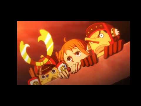 luffy, straw hats and samurai entry at Onigashima ll. Episode 983