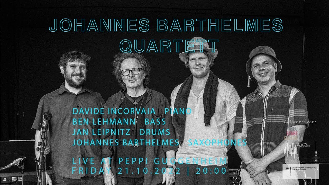 2022-10-21 Johannes Barthelmes Quartett im Peppi Guggenheim