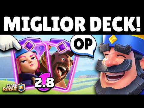 VI PRESENTO il MIGLIOR EVO DECK DOMATORE 2.8! - Clash Royale