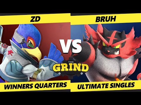The Grind 204 Winners Quarters - ZD (Falco) Vs. Bruh (Incineroar) Smash Ultimate - SSBU